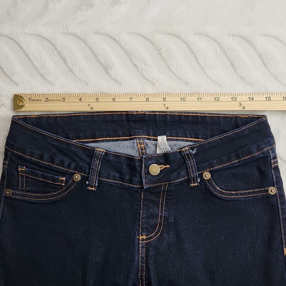 Bobbie Brooks Dark Wash Skinny Jeans Women's Size 6 Stretch Denim Mid Rise - Picture 6 of 10